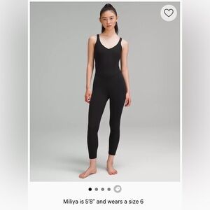 Lululemon align 25” one piece black 6